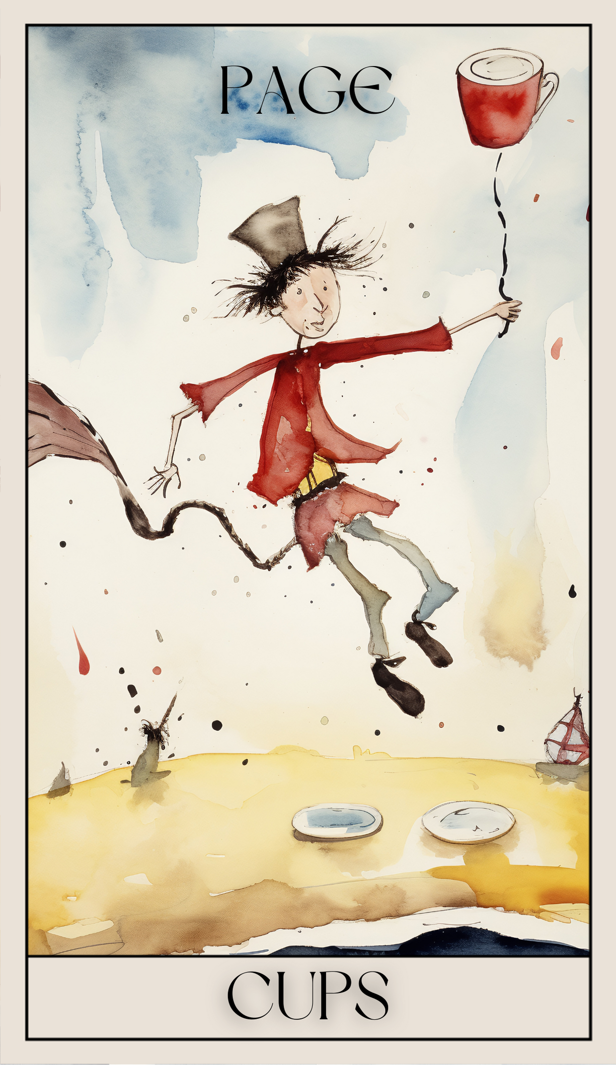 Page of Cups